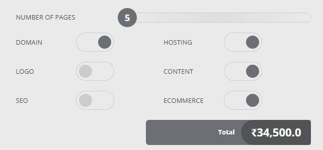 Website Design Cost Calculator