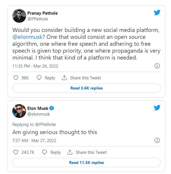 Social Media Elon Musk