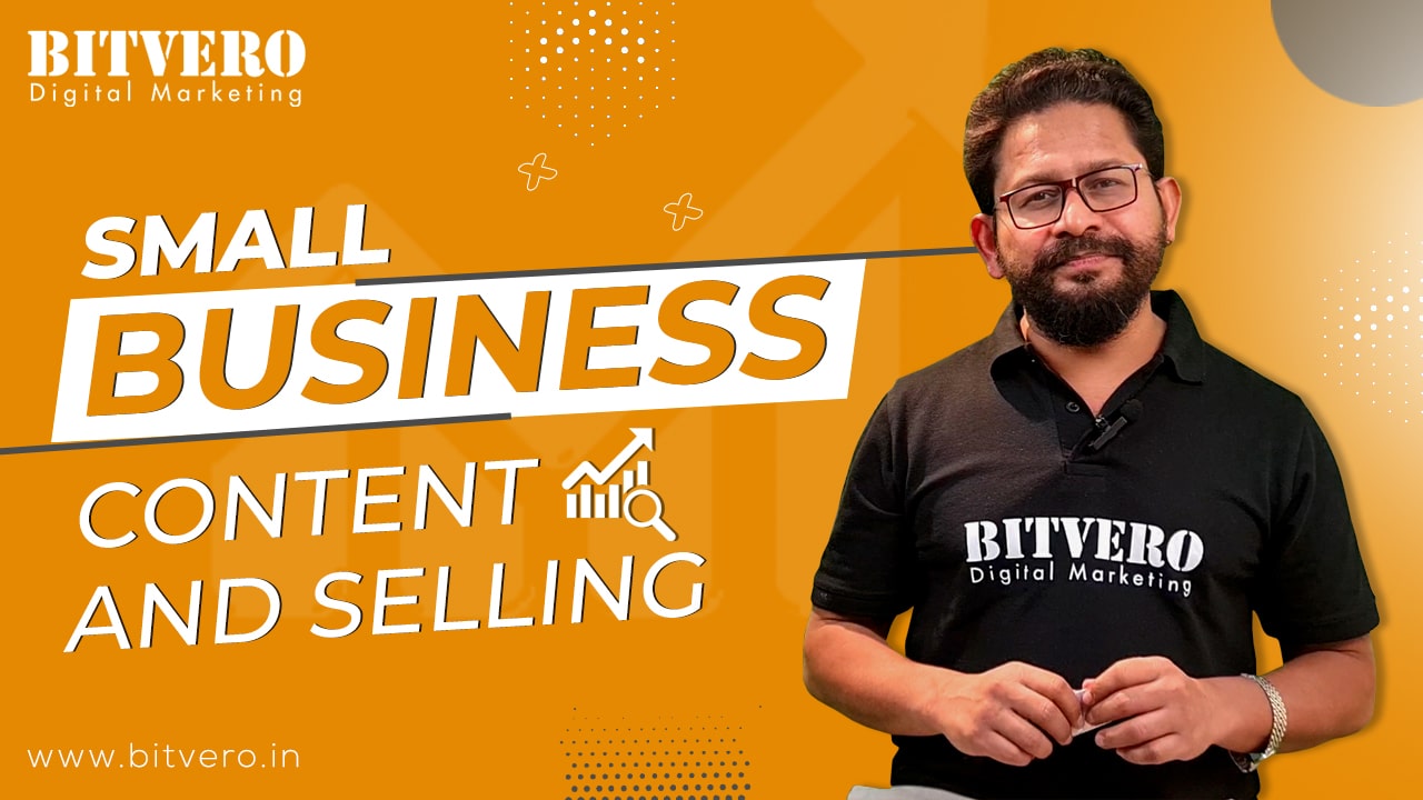 Small business, content and selling