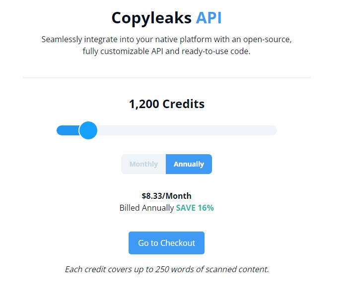 Copyleaks Pricing