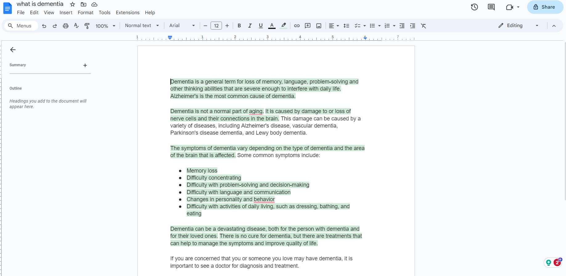 google docs